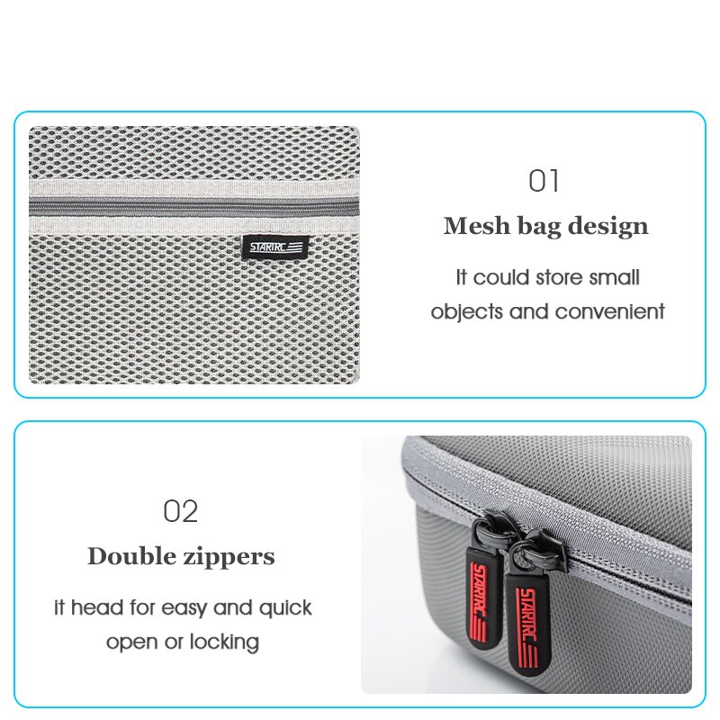 Storage Bag for Insta360 Flow Handbag Durable Portable Carrying Travel Case Handheld Gimbal Shoulder Bag Accessories