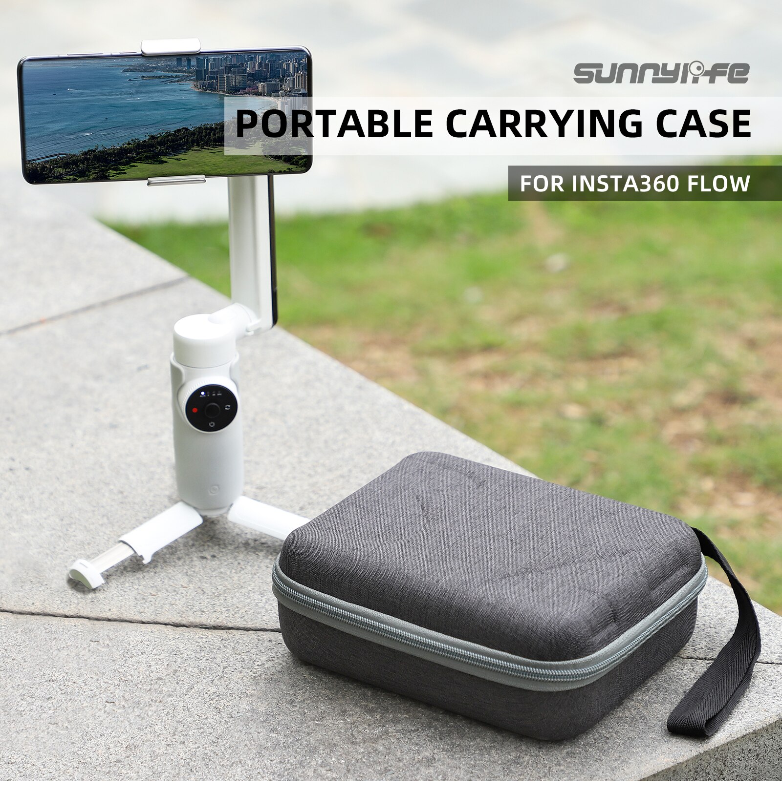 Storage Bag for Insta360 Flow Handbag Durable Portable Carrying Travel Case Handheld Gimbal Shoulder Bag Accessories