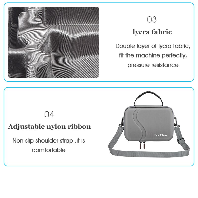 Storage Bag for Insta360 Flow Handbag Durable Portable Carrying Travel Case Handheld Gimbal Shoulder Bag Accessories