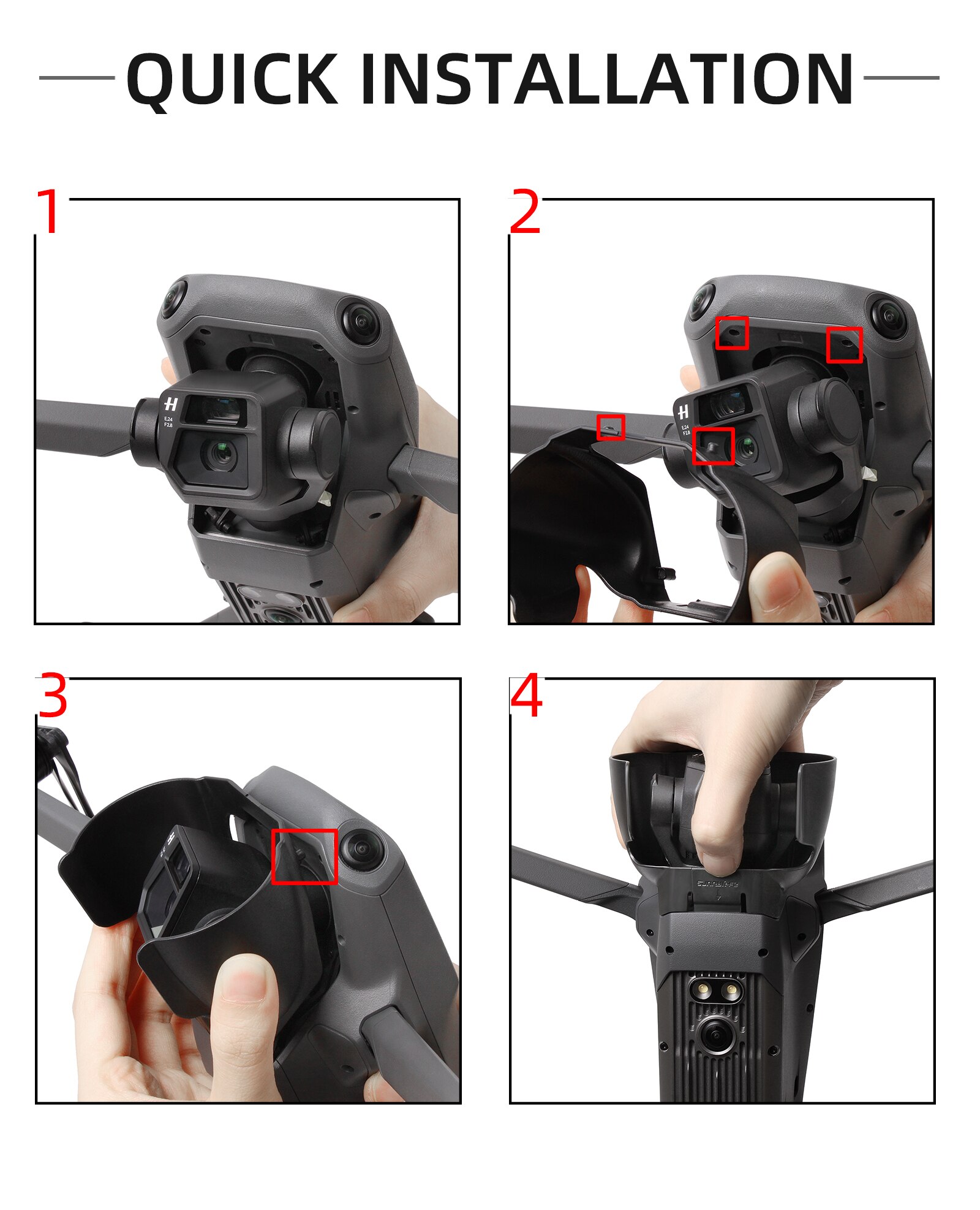 Lens Cap for DJI Mavic 3 Lens Cover Drone Camera Dust-proof Quadcopter Protector for DJI Mavic 3 Case Protector Accessories