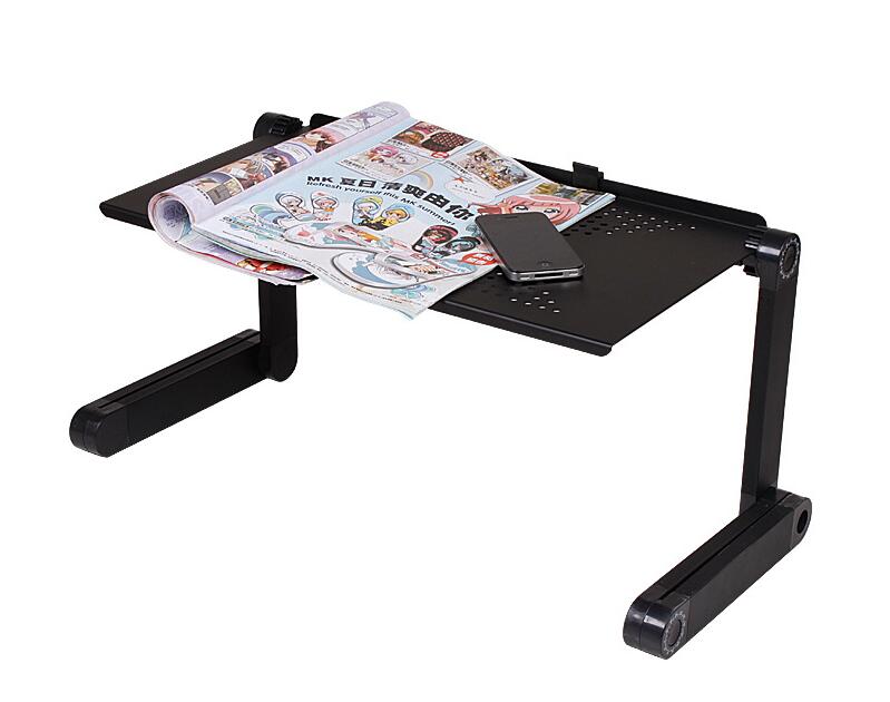 Adjustable Portable Laptop Table Stand Lap Sofa Bed Tray Computer Notebook Desk bed table
