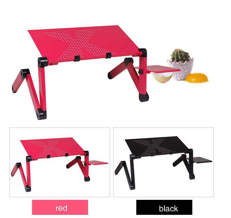 Adjustable Portable Laptop Table Stand Lap Sofa Bed Tray Computer Notebook Desk bed table