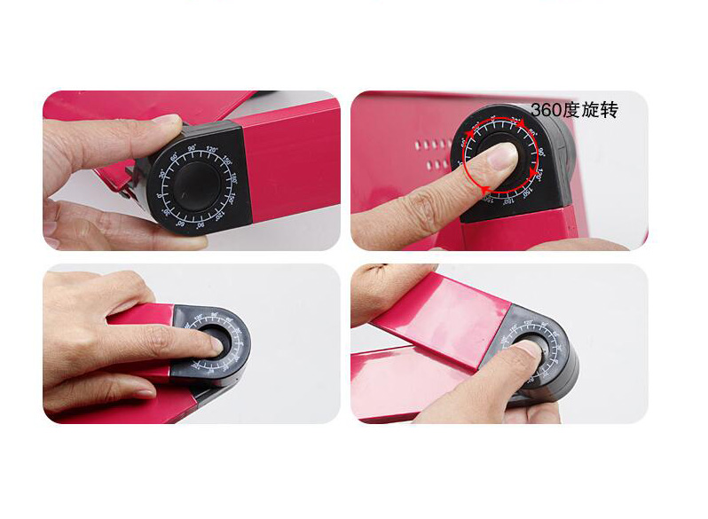 Adjustable Portable Laptop Table Stand Lap Sofa Bed Tray Computer Notebook Desk bed table