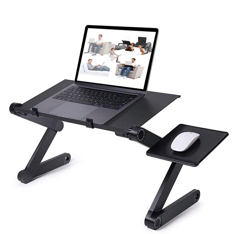 Adjustable Portable Laptop Table Stand Lap Sofa Bed Tray Computer Notebook Desk bed table