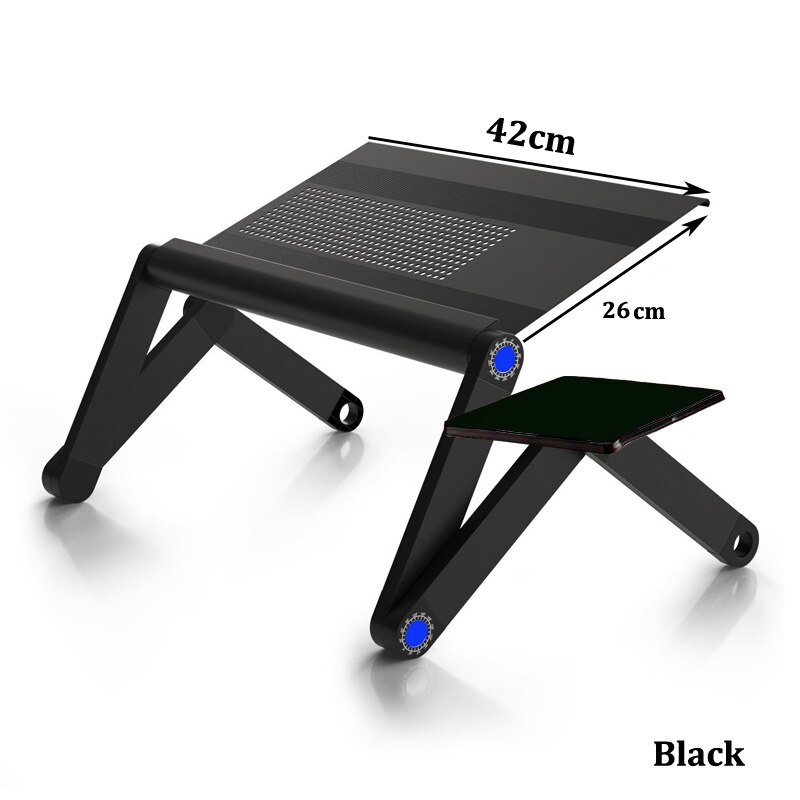 Adjustable Portable Laptop Table Stand Lap Sofa Bed Tray Computer Notebook Desk bed table with Mouse Table ZW-CD06
