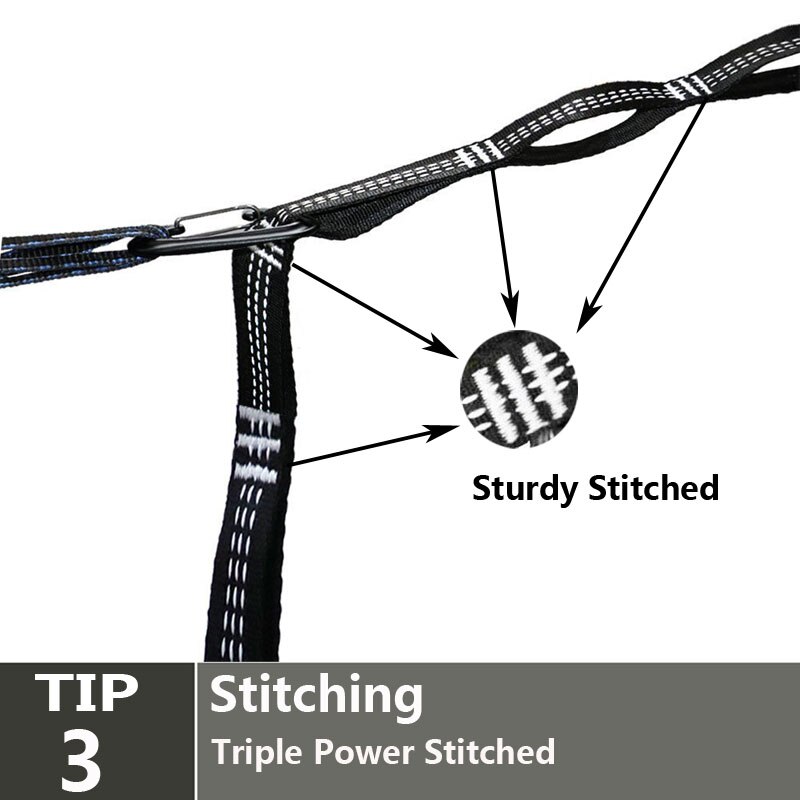 Super Strong Hammock Strap Hanging Hammock Belt Hamaca Hamak for Camping,Traveling,Portable Hanging Tree Rope ZW-S06