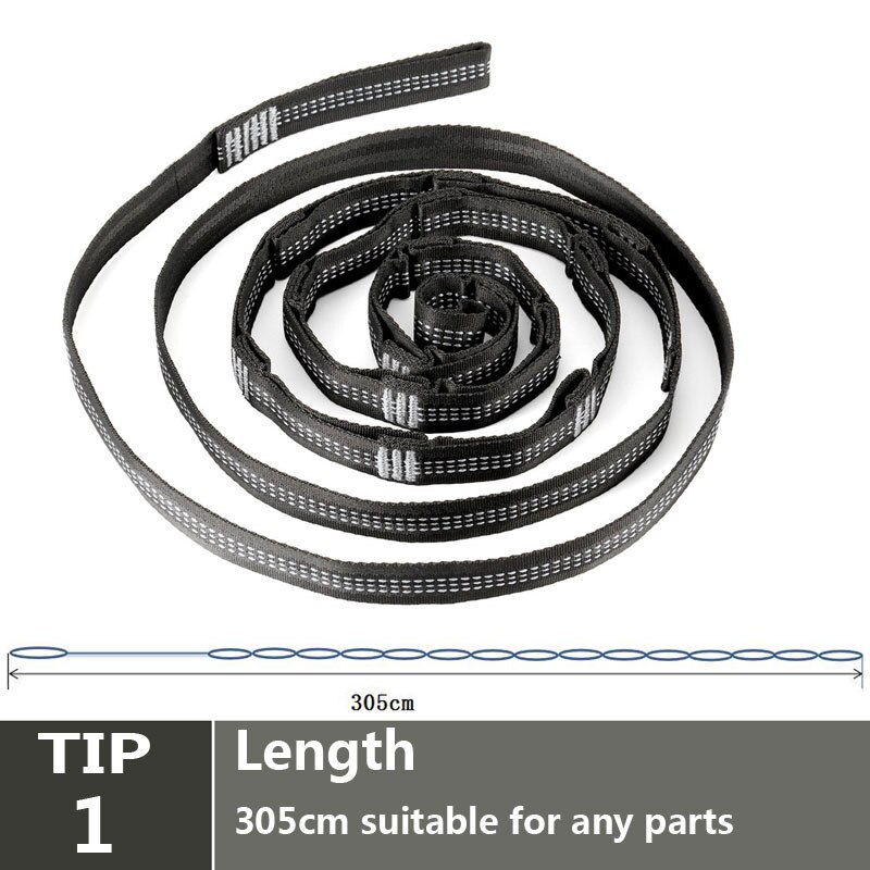 Super Strong Hammock Strap Hanging Hammock Belt Hamaca Hamak for Camping,Traveling,Portable Hanging Tree Rope ZW-S06