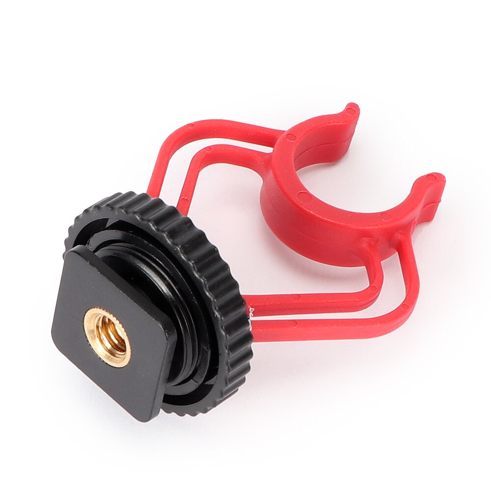 BOYA 2PCS Anti-shock Shock Mount for BY-MM1 MM1+ Shotgun Microphone On DSLR Camera Mic Stand Hotshoe Shockmount Micro Accessorie