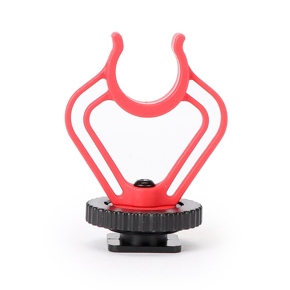 BOYA 2PCS Anti-shock Shock Mount for BY-MM1 MM1+ Shotgun Microphone On DSLR Camera Mic Stand Hotshoe Shockmount Micro Accessorie