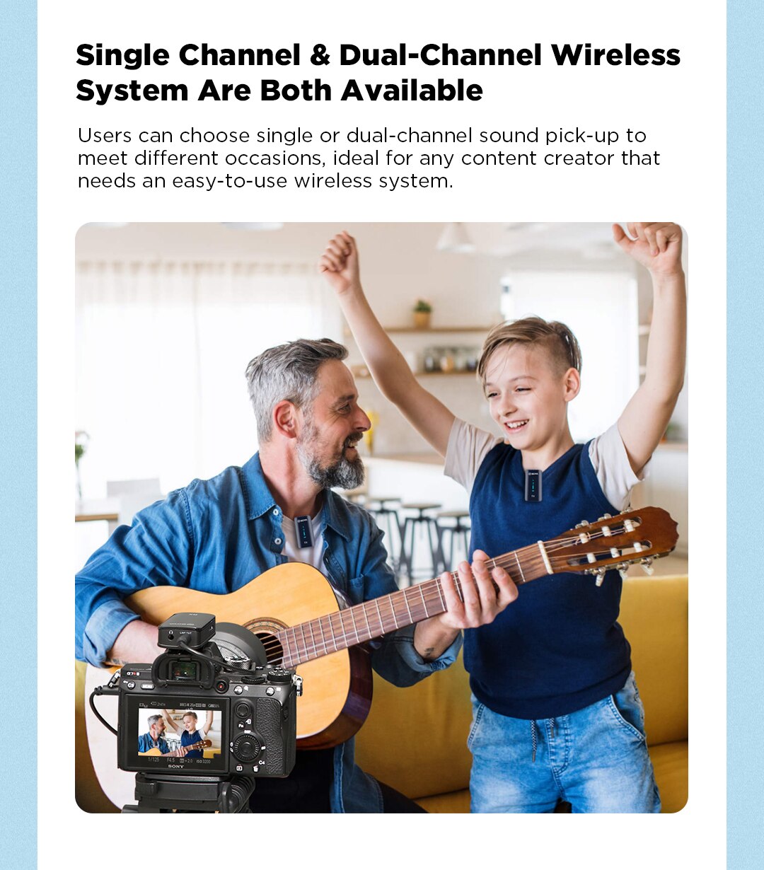 BOYA BY-XM6-K1-K6 Wireless Lavalier Microphone Portable Audio Video Recording Mic with Charging Case for Smartphone Camera Vlog