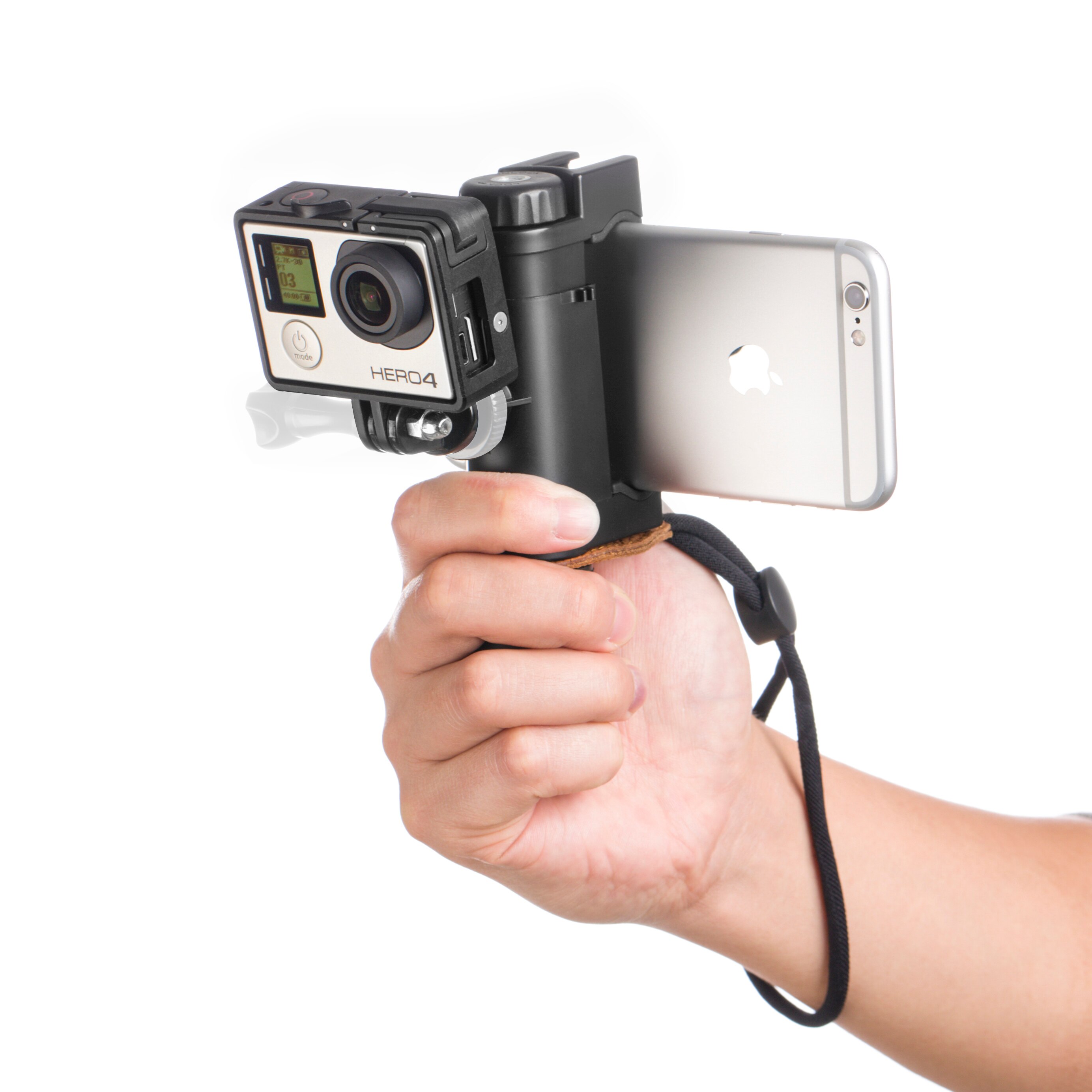 BOYA SK-PSC1 SmartGrip Handheld Stand Smartphone Holder for Selfie Vlog YouTube Video Live Photographer Filmmaker Traveler