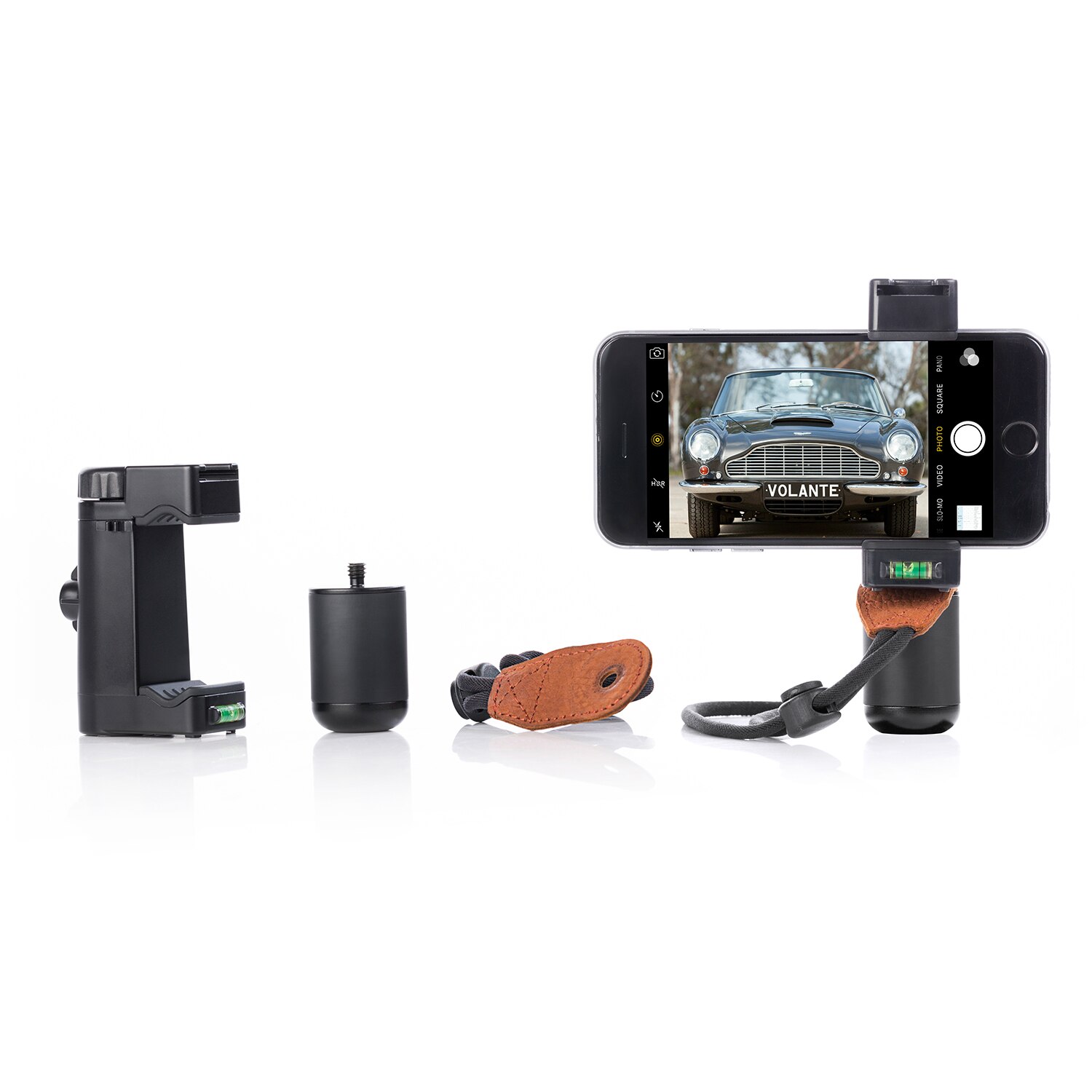 BOYA SK-PSC1 SmartGrip Handheld Stand Smartphone Holder for Selfie Vlog YouTube Video Live Photographer Filmmaker Traveler