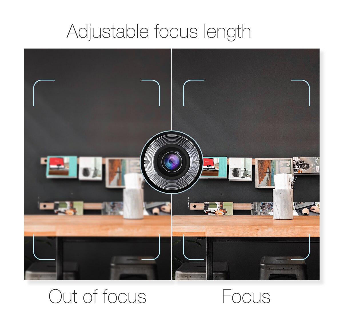 FIFINE 1080P Full HD PC Webcam for USB Desktop & Laptop , Live Streaming Webcam with Microphone HD Video,for Video Calling-K432