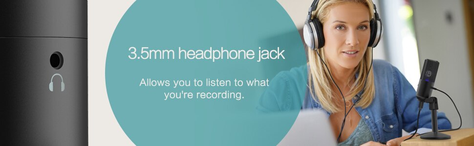 FIFINE USB Microphone for Mac/ pc Windows,Vocal Mic for Multipurpose,Optimized for Recording,Voice Overs,for Video Skype-K670B