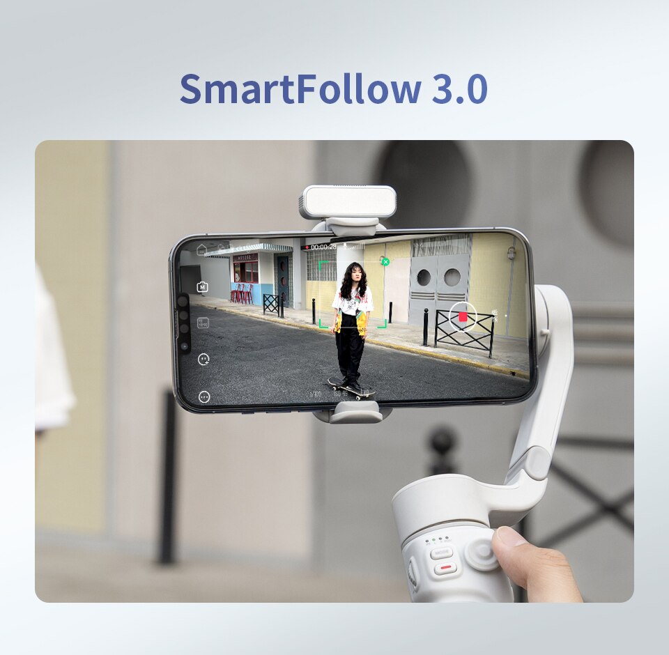 Zhiyun Smooth Q4 3-Axis Gimbal Handheld Stabilizer for Smartphone iPhone 14 pro max 13 12 Samsung Xiaomi Huawei for Vlog