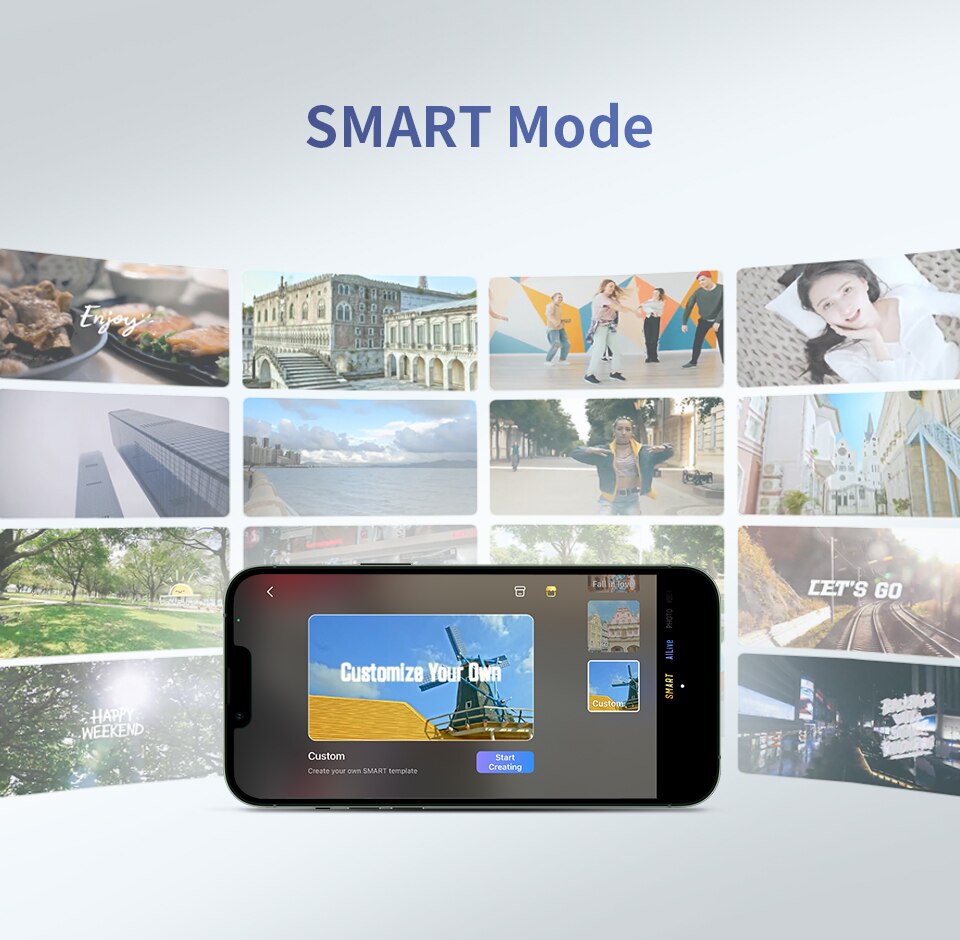 Zhiyun Smooth Q4 3-Axis Gimbal Handheld Stabilizer for Smartphone iPhone 14 pro max 13 12 Samsung Xiaomi Huawei for Vlog