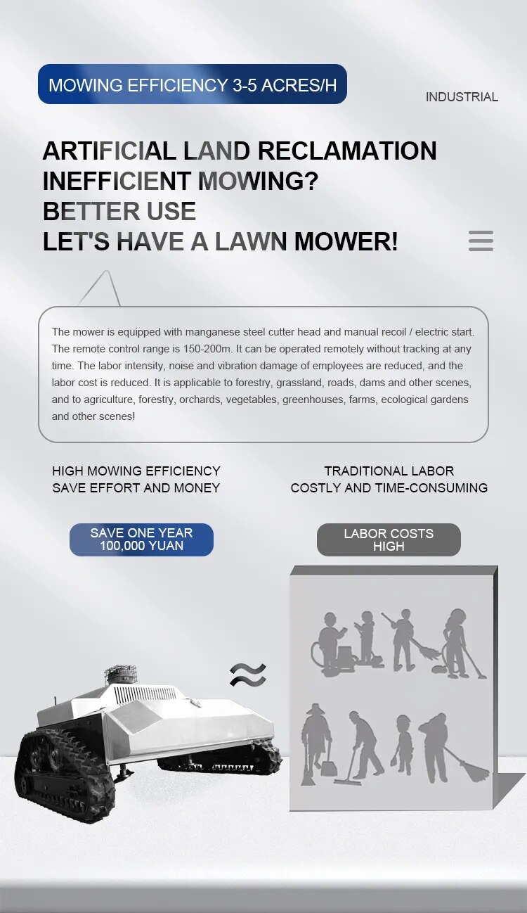 Multifunctional Garden Robot Lawn Mower