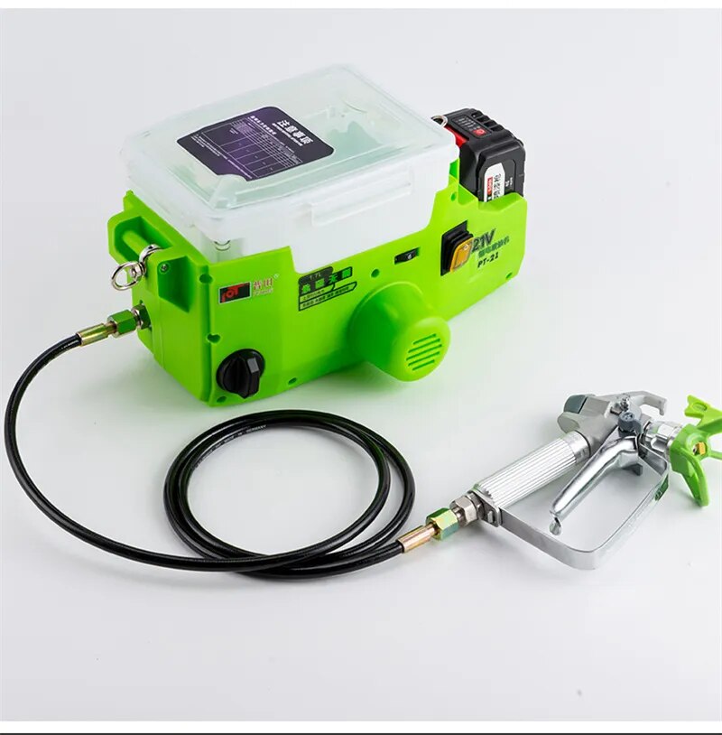 Profissional Handheld Airless Pulverizador M&aacute;quina, pulverizador De Pintura De Alta Tens&atilde;o, A Peinture, Bateria De L&iacute;tio, Mochila, Novo