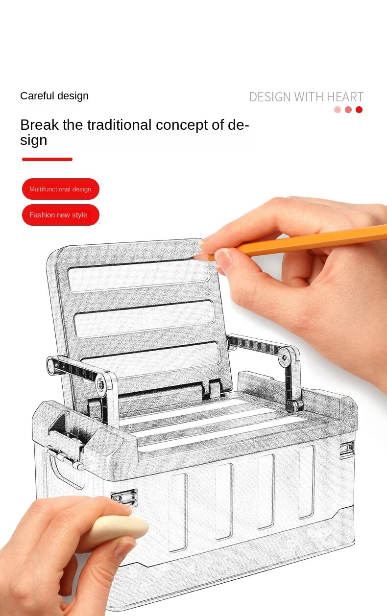 Storage and Chair 2 in 1