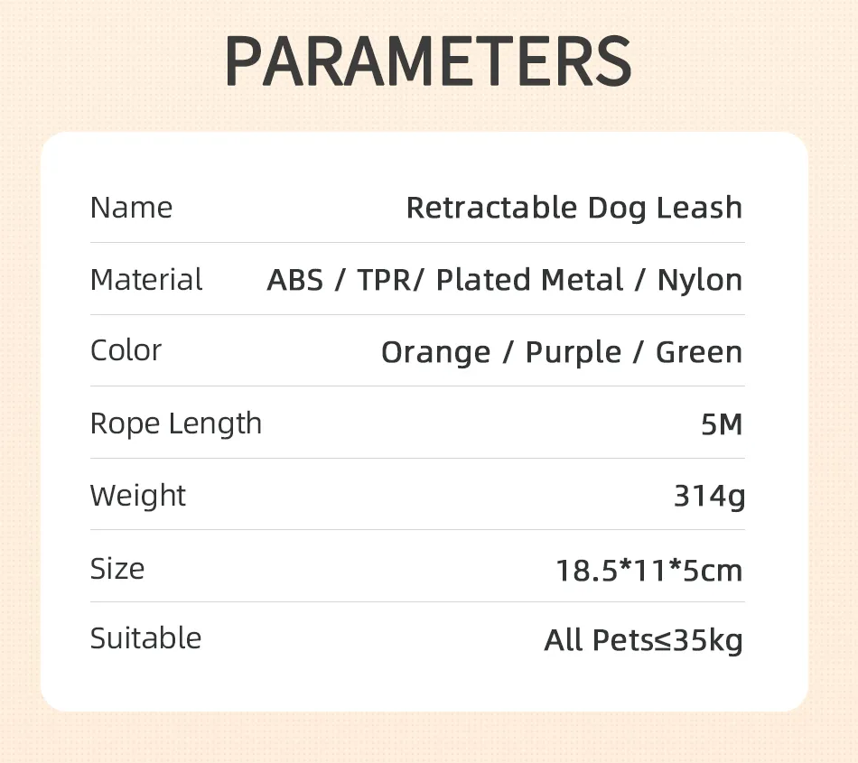 5M Automatic Retractable Dog Leash LED Luminous Leading Fashion Light Straps For Dog Puppy Pet Flexi Walking Running Lead