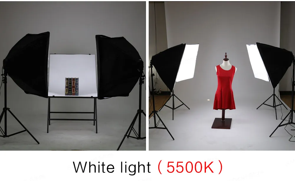 LED Photo Studio Bulb Set