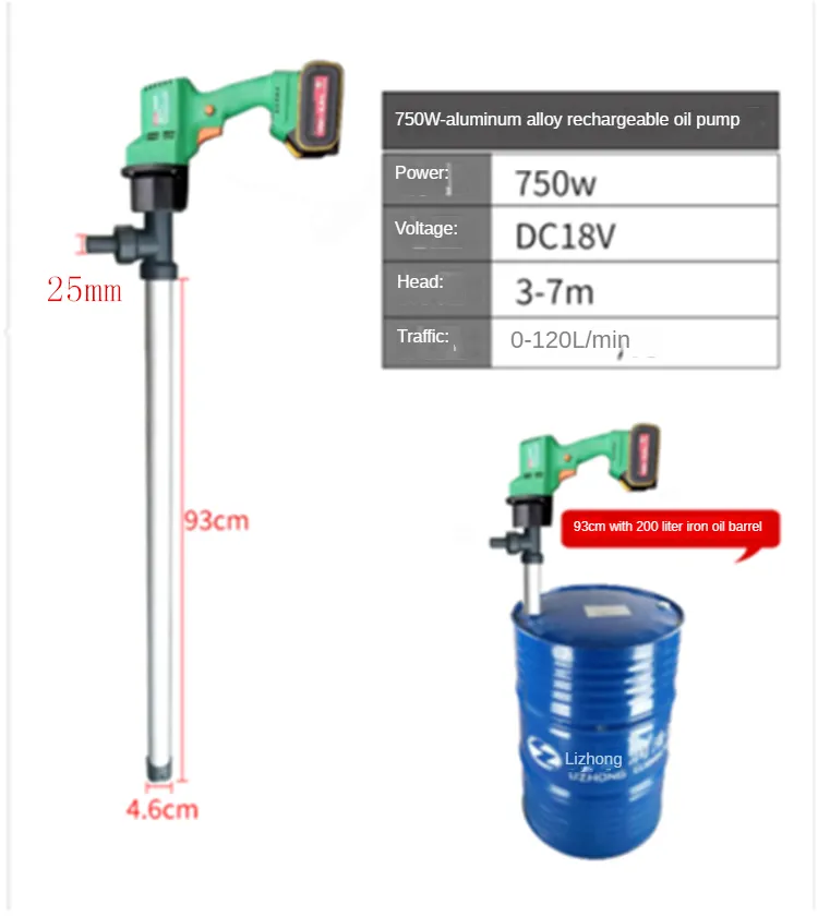 Electric anti-corrosion liquid and oil transfer pump