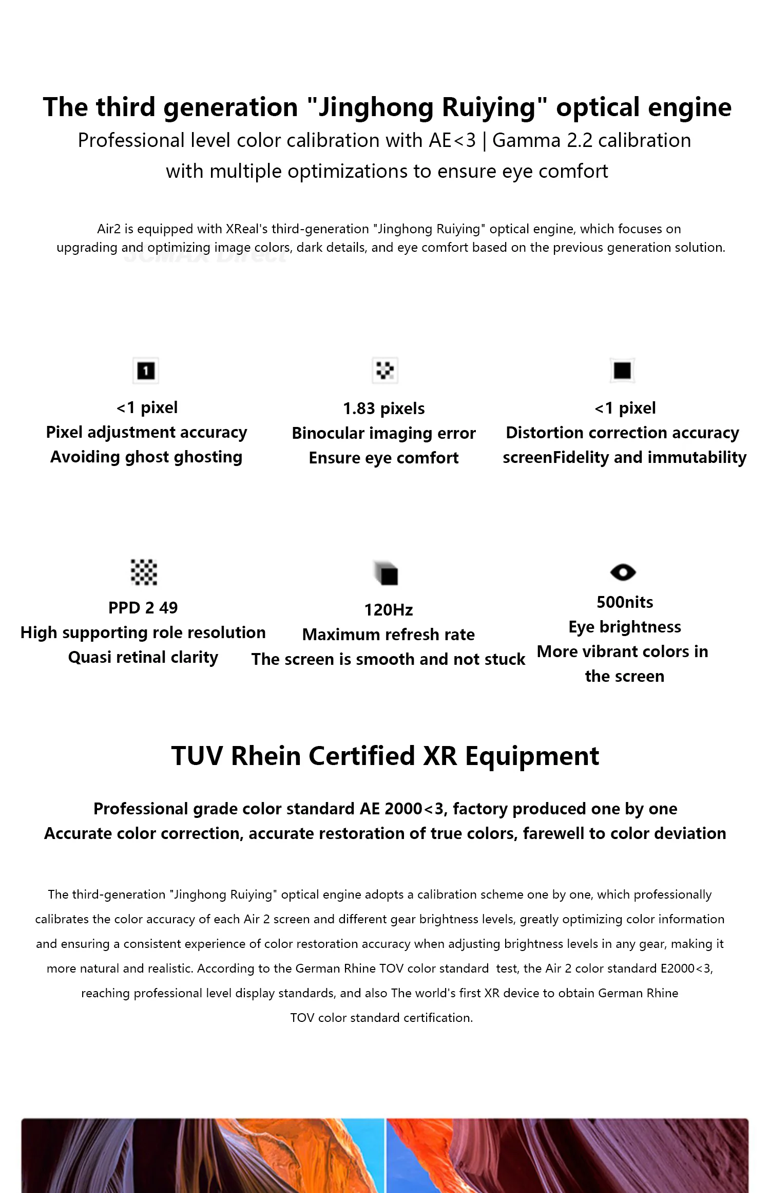 XREAL Air 2 Pro HD Smart AR Glasses