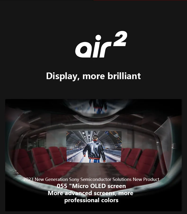 XREAL Air 2 Pro HD Smart AR Glasses