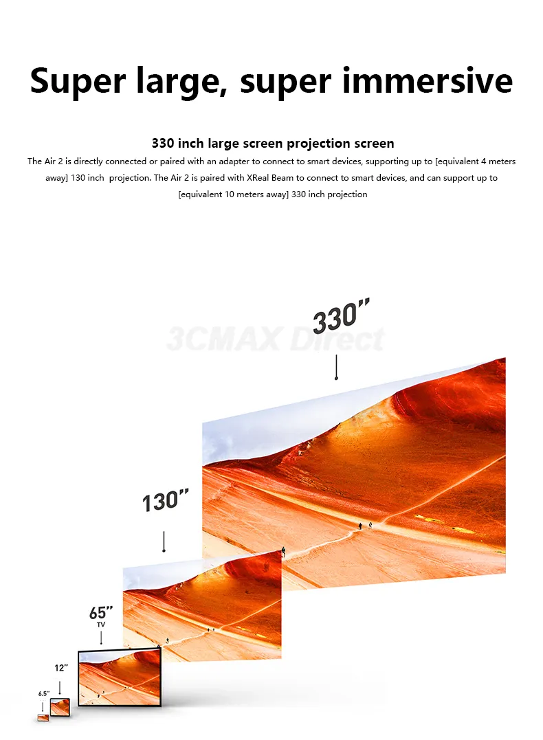 XREAL Air 2 Pro HD Smart AR Glasses