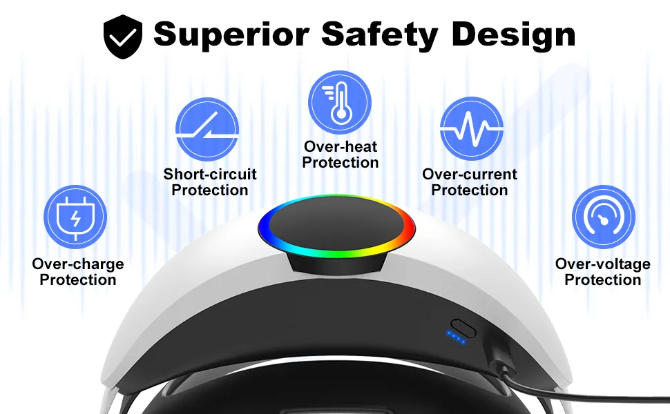 Adjustable Battery Head Strap for Oculus Quest 2 VR Headset Elite Strap 10000mAh Power Bank for Oculus Quest 2 Accessories