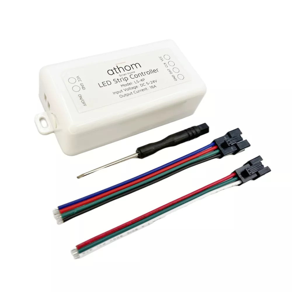 Smart Home Pre Flashed High Power WLED 5-24V WS2812B WS2811 SK6812 TM1814 WS2813 WS2815 LED Light Strip Controller