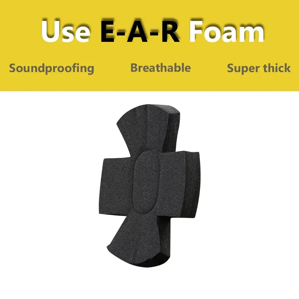 Adjustable Ear Defenders 34db Earmuffs Hearing Protection Ear Defenders Noise Reduction For Work Study Shooting Woodwork Sport