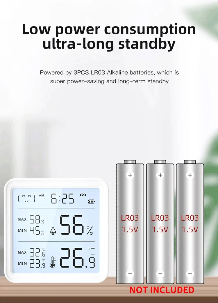 Smart temperature and humidity sensor