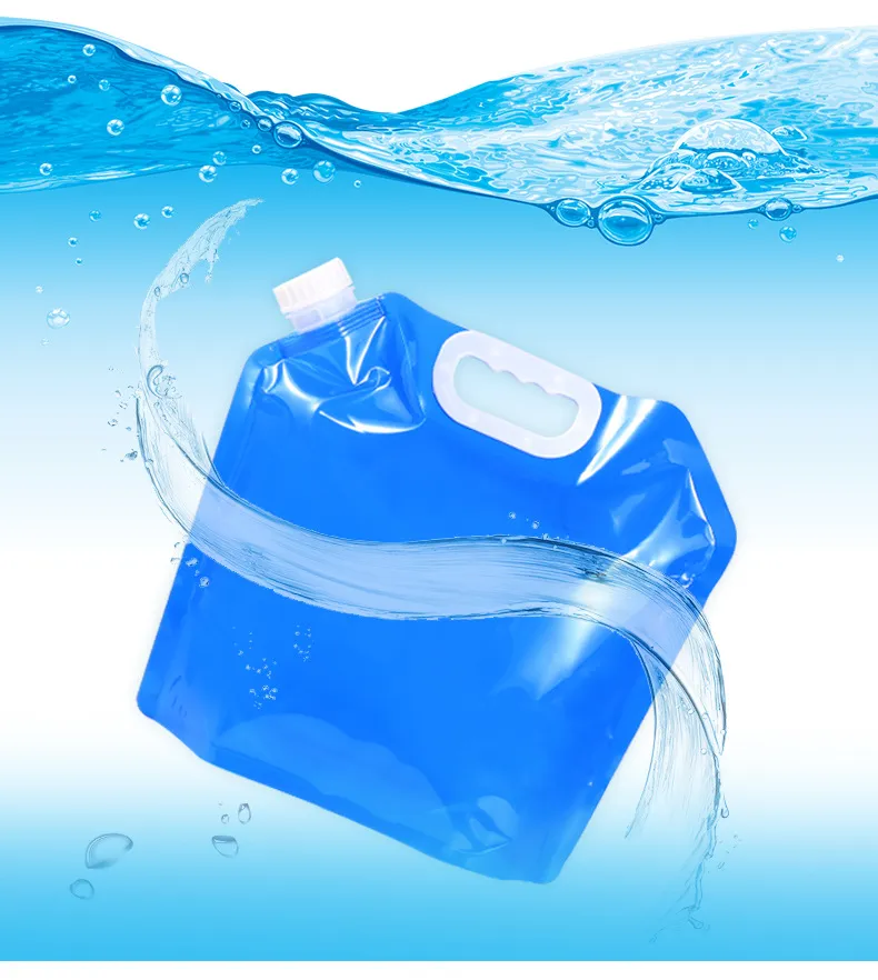 Super resistant collapsible water bag