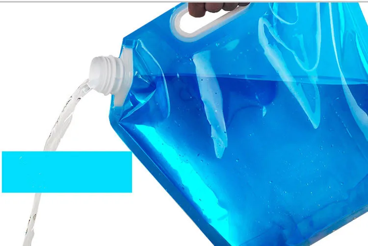 Super resistant collapsible water bag