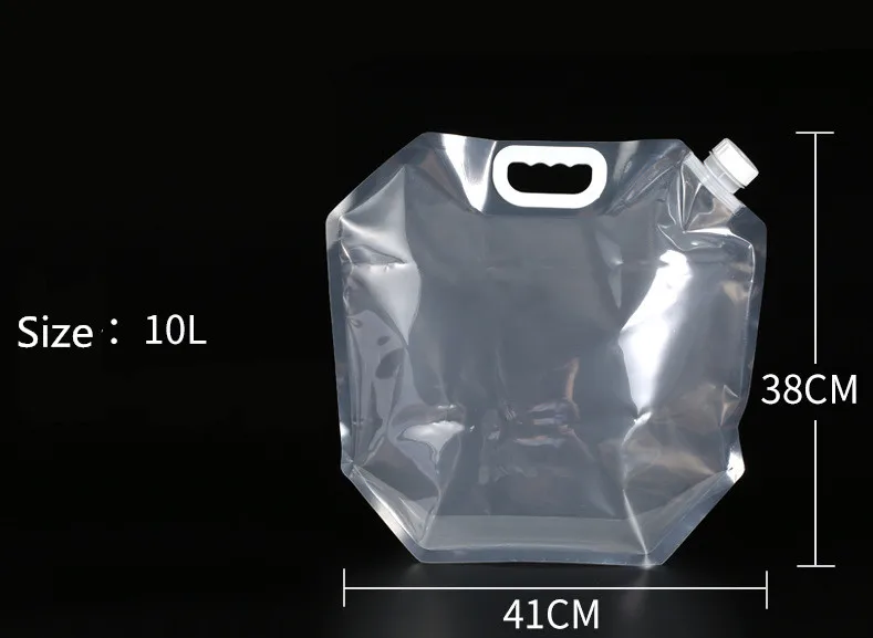 Super resistant collapsible water bag