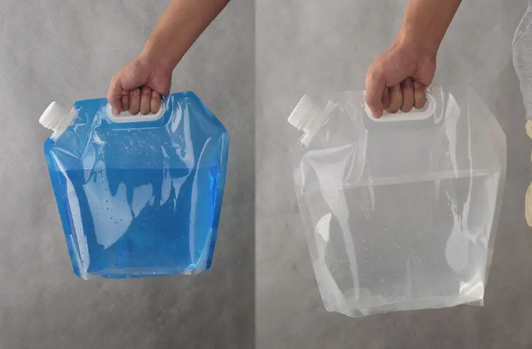 Super resistant collapsible water bag
