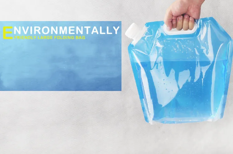 Super resistant collapsible water bag