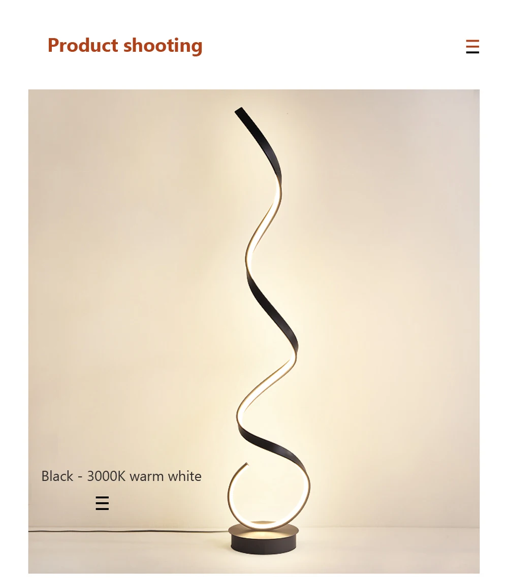 Modern LED Design Stand Light Decoration