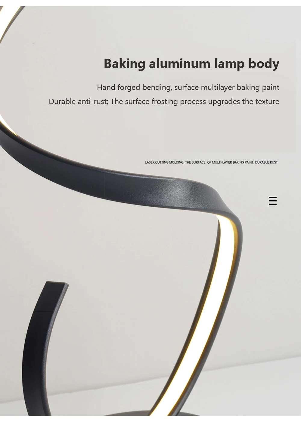 Modern LED Design Stand Light Decoration