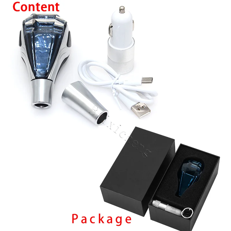 Crystal LED Gear Knob for Cars