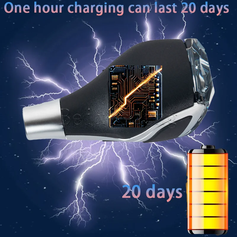 Crystal LED Gear Knob for Cars