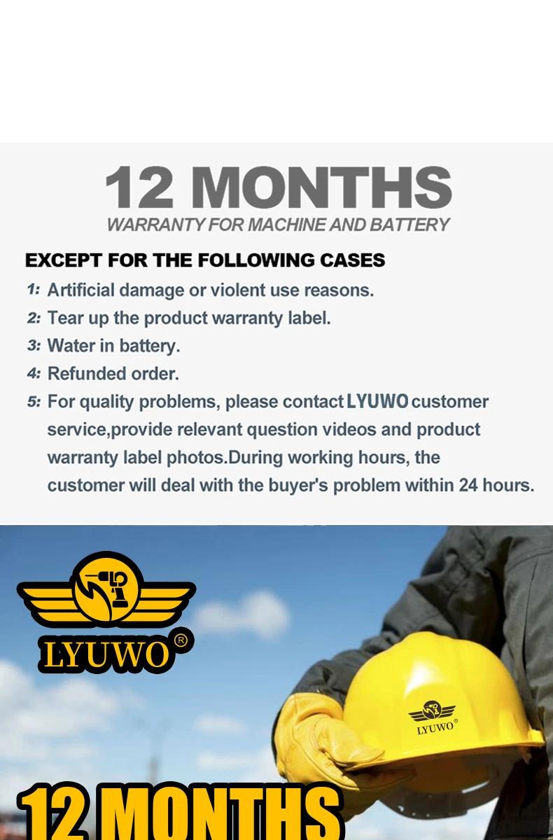LYUWO Mini Wireless Electric Screwdriver, Rechargeable 1300mah Power Drill Bit, Multifunctional Disassembly Torque Repair Tool