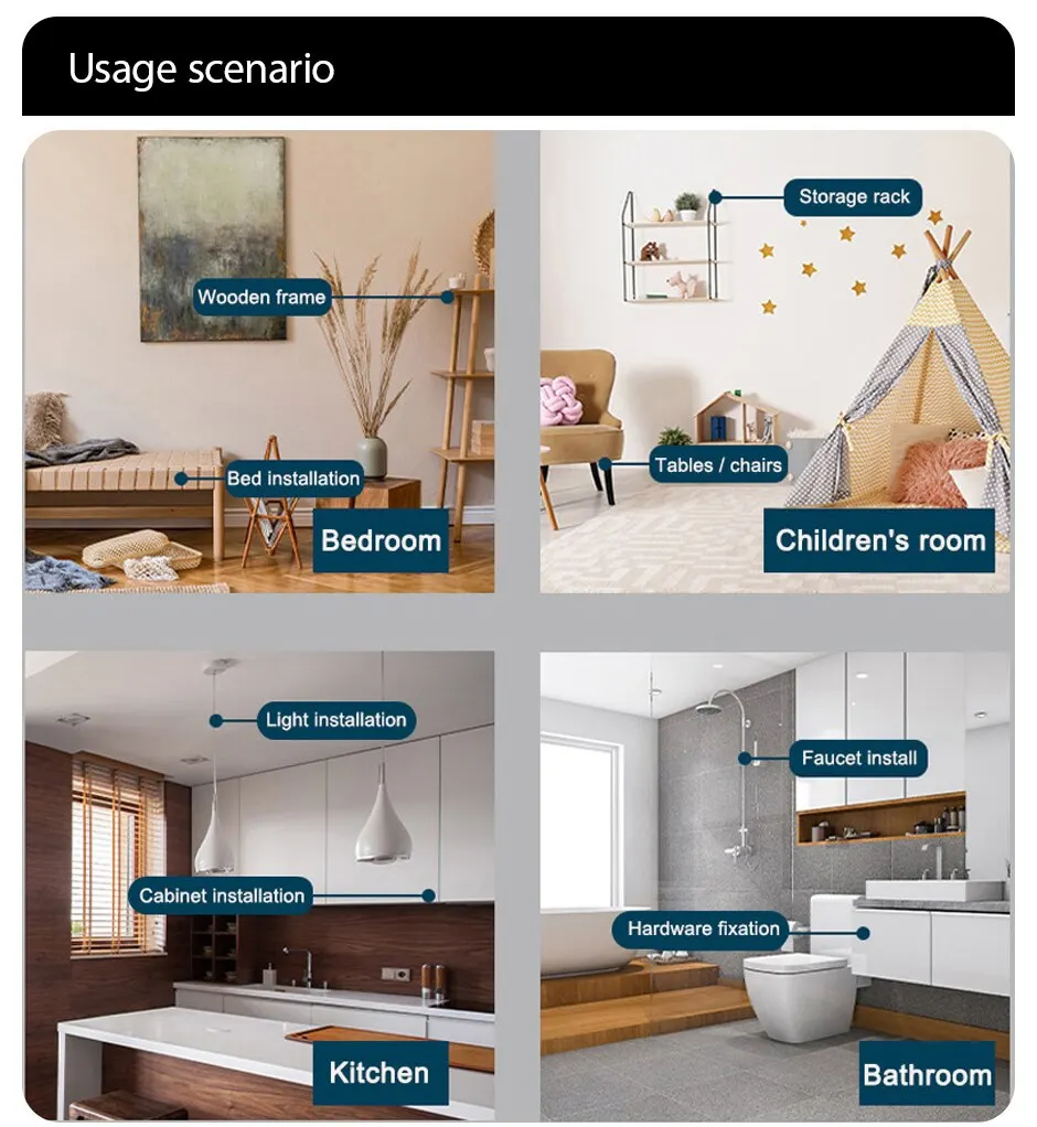 Mini Cordless Electric Screwdriver 1300mah Rechargeable Adjustment Multi-function Power Drill Disassembly Torque Repair Tools